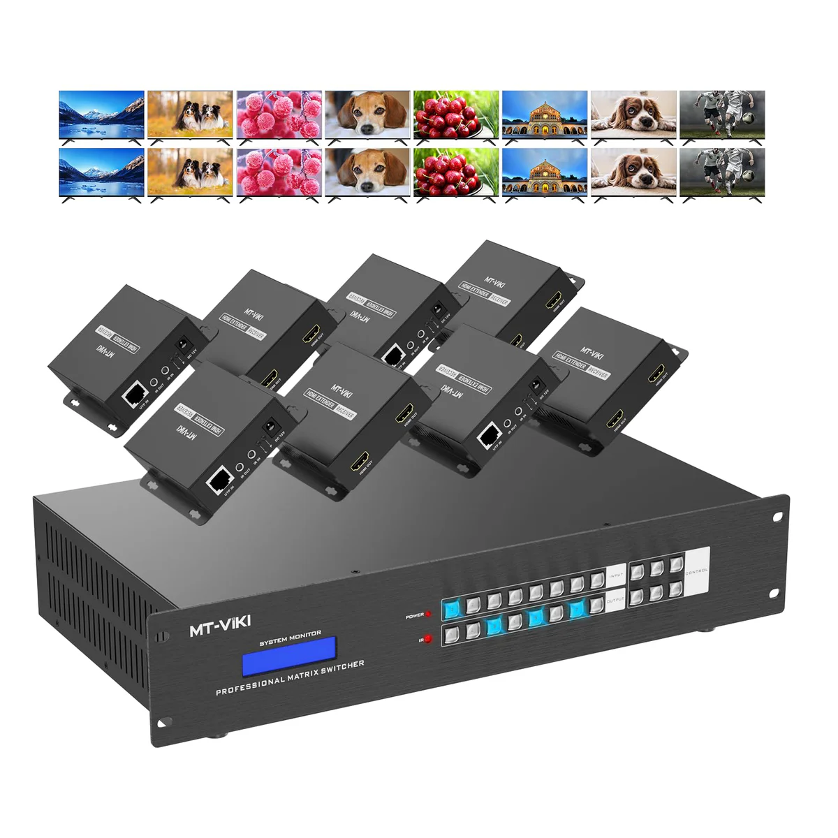 MT-VIKI Professional Matrix Switcher System
