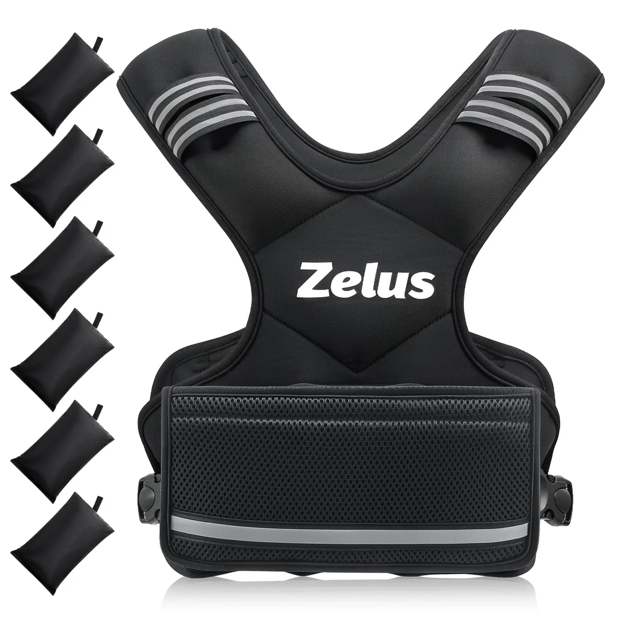 Zelus Weighted Vest 11 - 20 lbs 