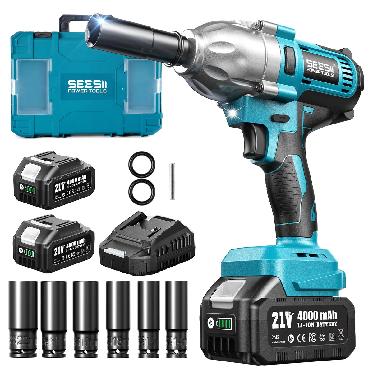 Seesii Impact Wrench Kit