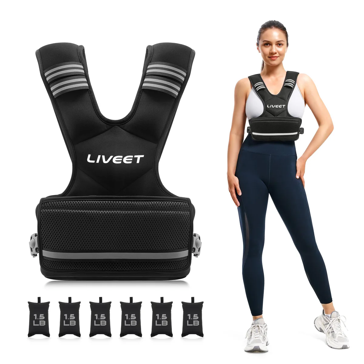 Liveet Weighted Training Vest