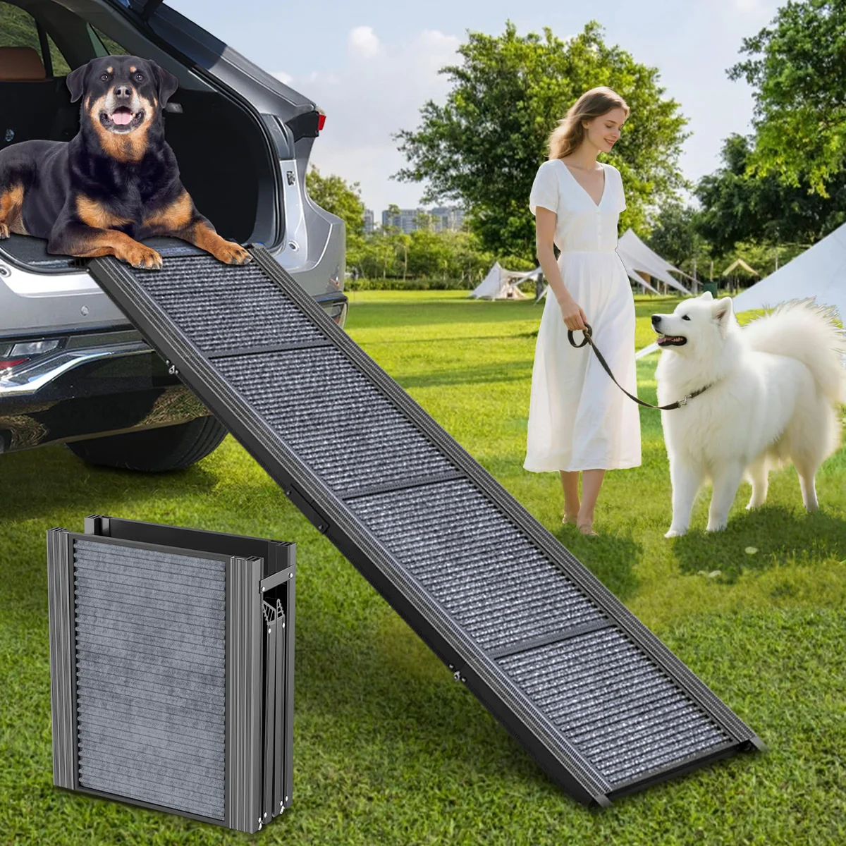 PetRuna Foldable Dog Ramp