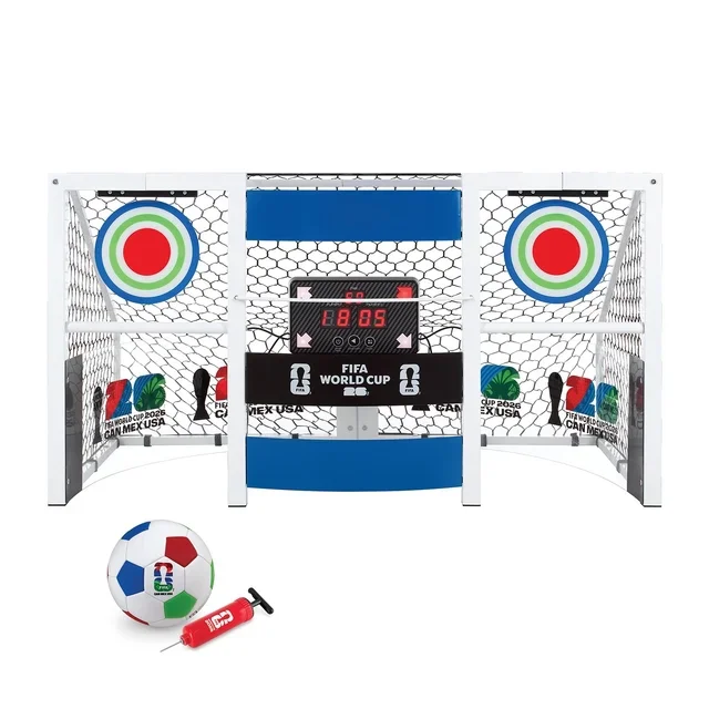 eKids FIFA World Cup 2026 Arcade Soccer Roundabout with Electronic Scoring and Soccer Ball