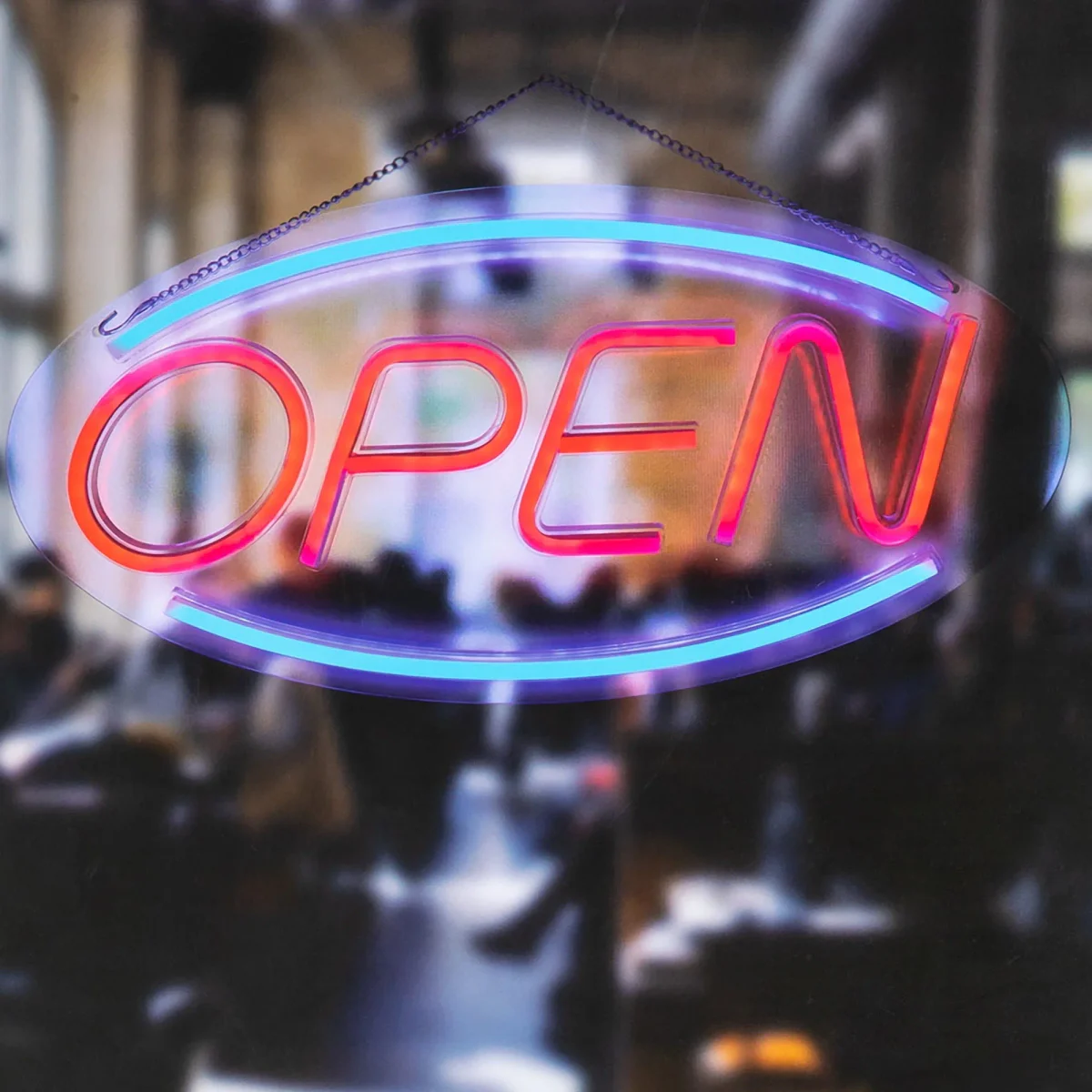 Pen+Gear Neon LED Open Sign, 17.7" x 8.7"
