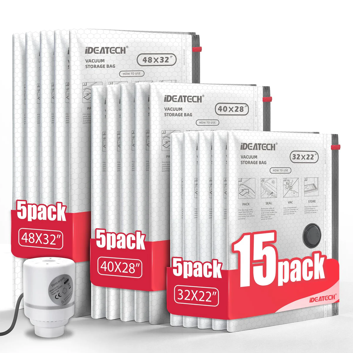 IDEATECH Vacuum Storage Bags
