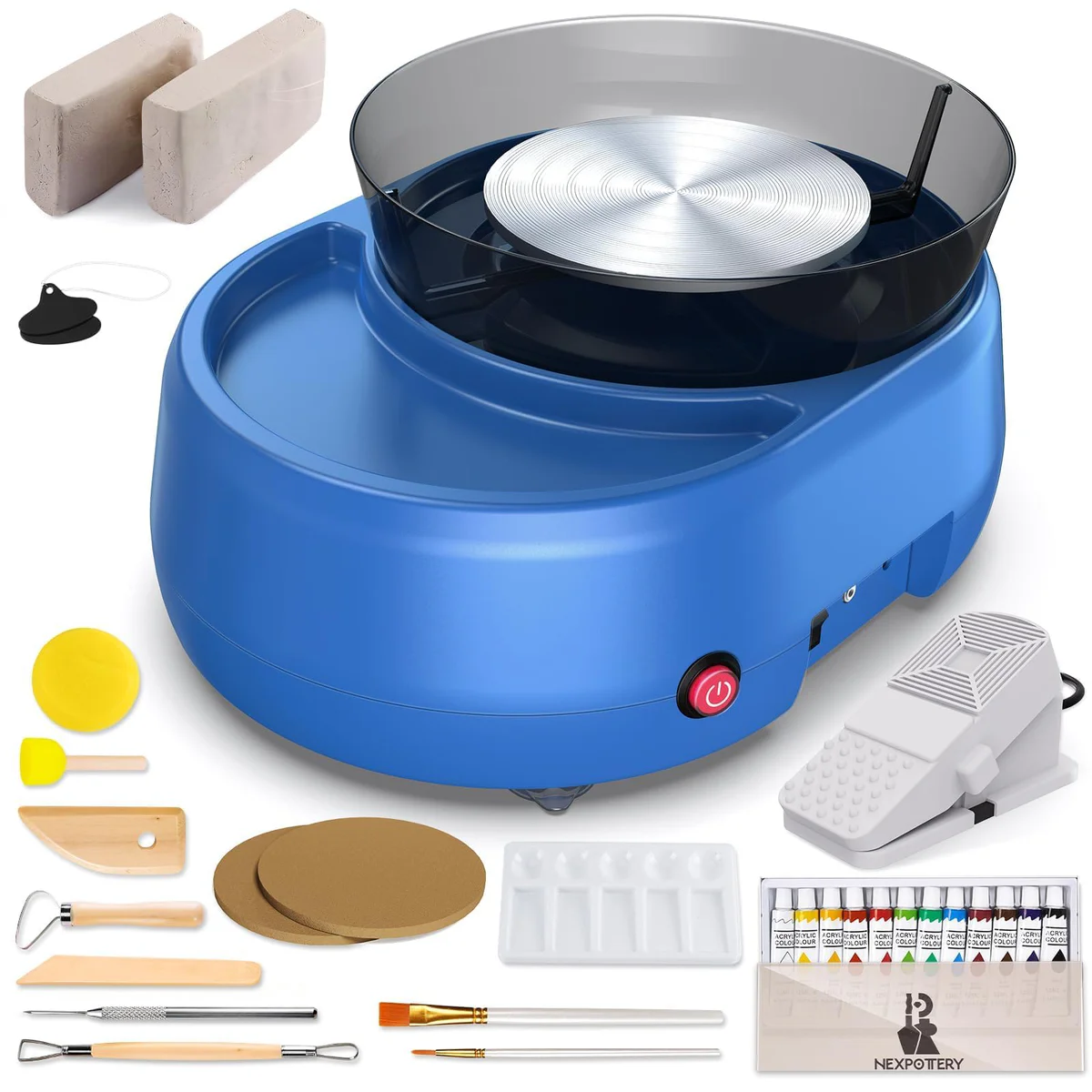 NEXPOTTERY Pottery Wheel Kit