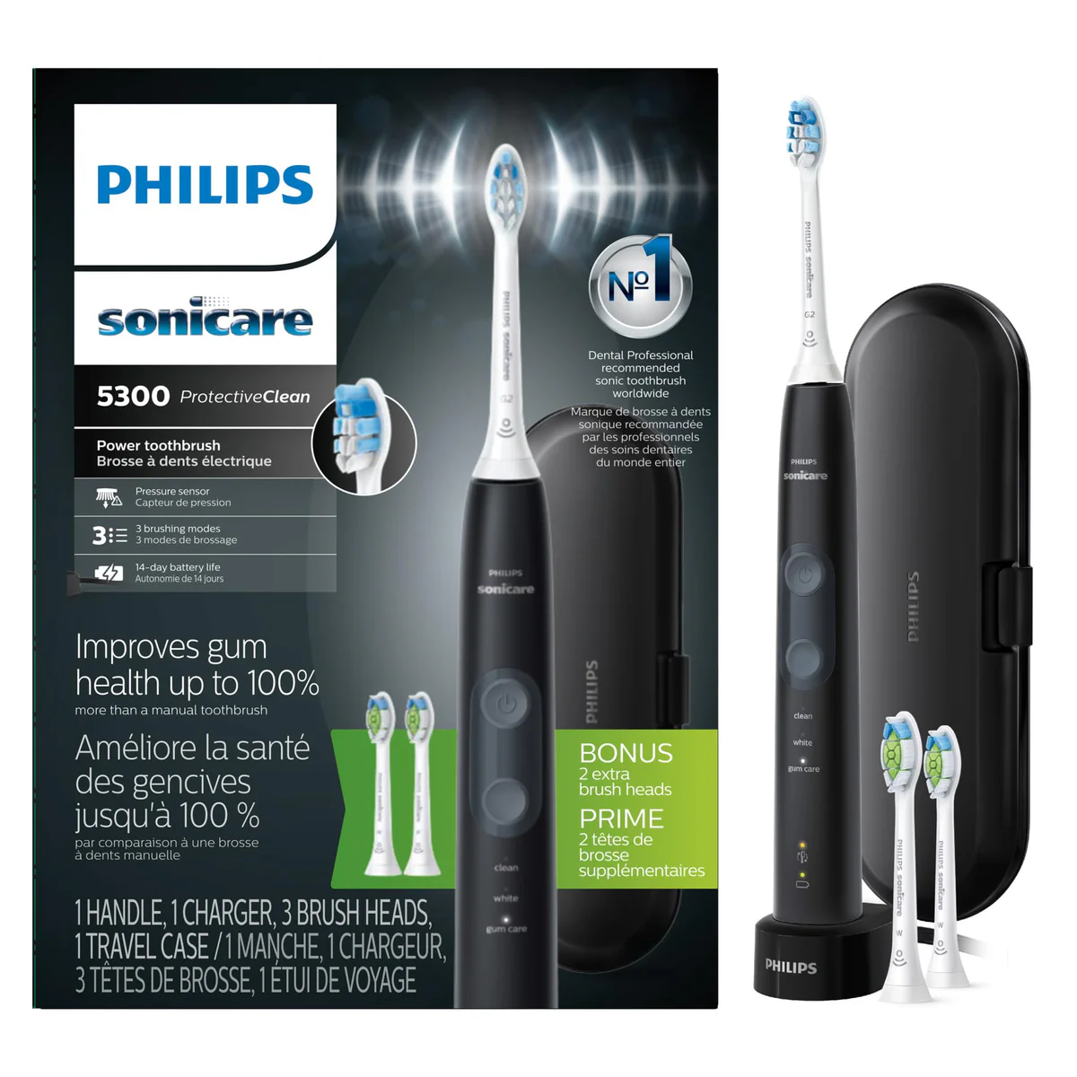 Philips Sonicare 5300 ProtectiveClean Electric Toothbrush