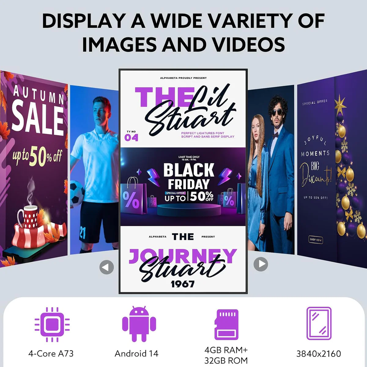 MENSETIC Digital Signage Display