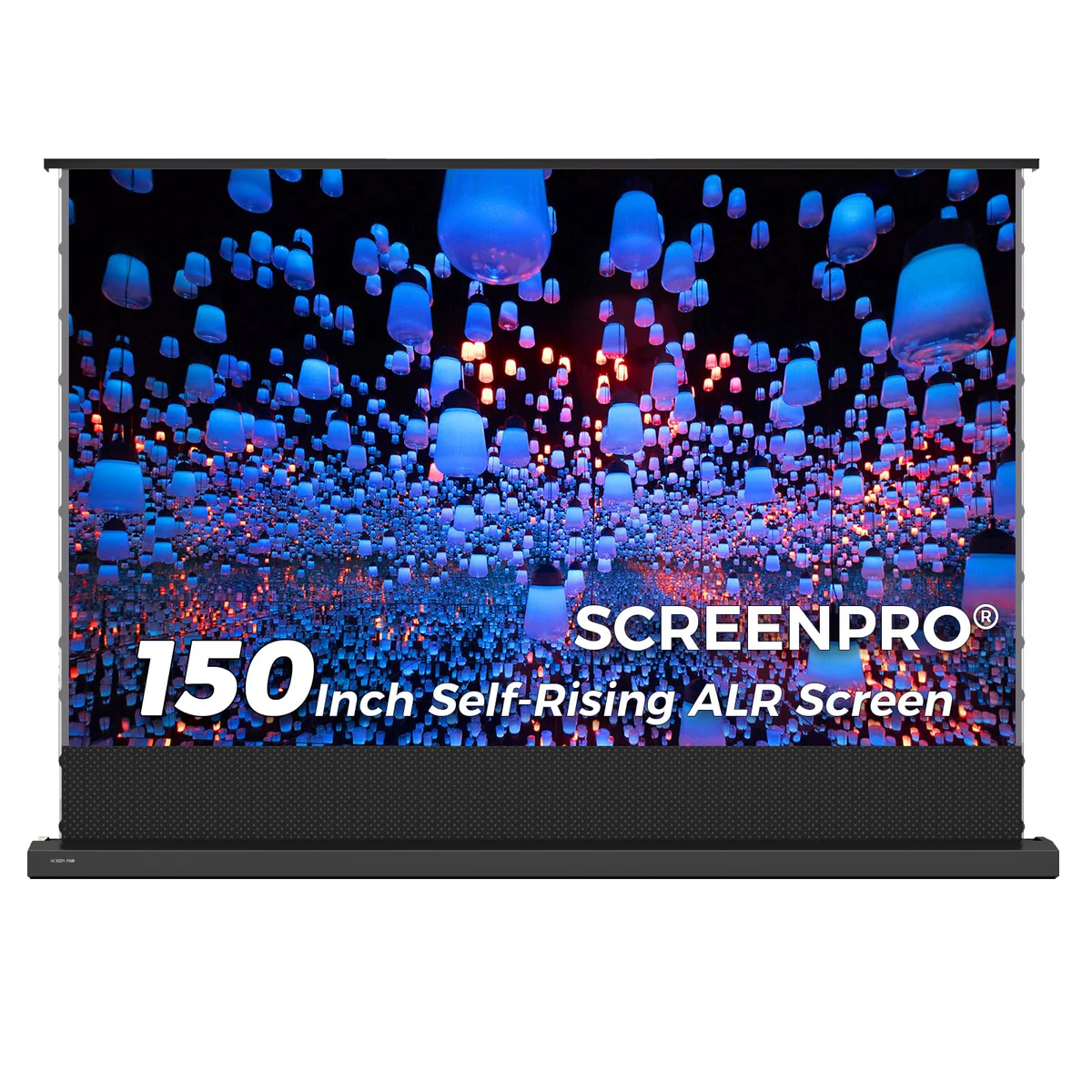 SCREENPRO 150 Inch Self-Rising ALR Screen